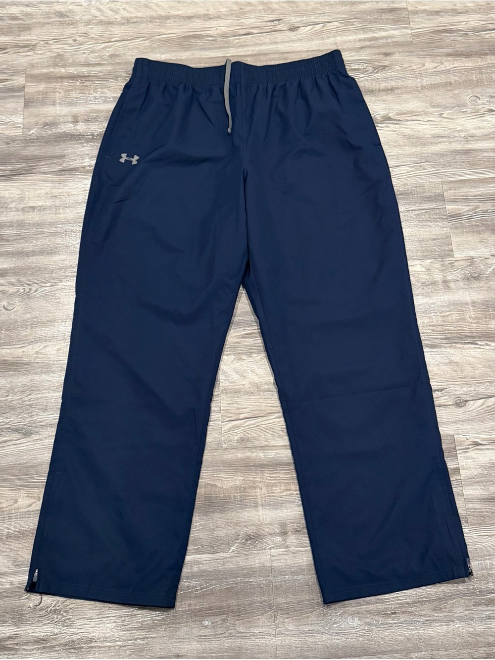 Under Armour Heat Gear Men’s Navy Athletic Performance Track Pants size 2XL